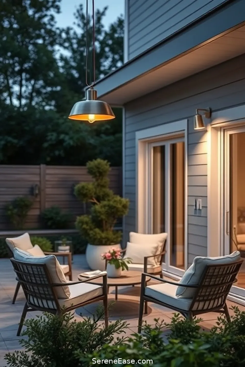 23 Stylish Metallic Accents for Your Scandinavian Outdoor Patio 2 Metallic Outdoor Lighting Fixtures for 23 Stylish Metallic Accents for Your Scandinavian Outdoor Patio