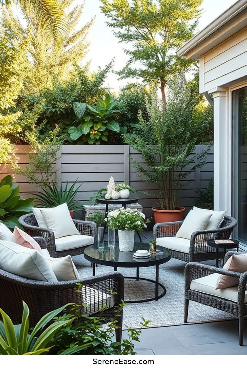 23 Stylish Metallic Accents for Your Scandinavian Outdoor Patio 24 Mirror Finish Outdoor Accents for 23 Stylish Metallic Accents for Your Scandinavian Outdoor Patio