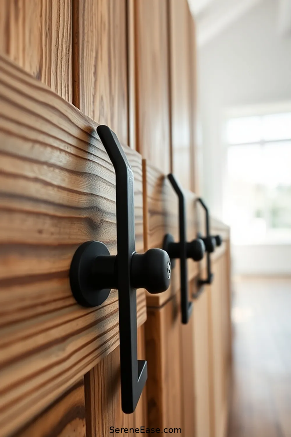 23 Ways to Achieve Black and White Style in a Modern Farmhouse Garage 7 Choose Black Hardware for 23 Ways to Achieve Black and White Style in a Modern Farmhouse Garage