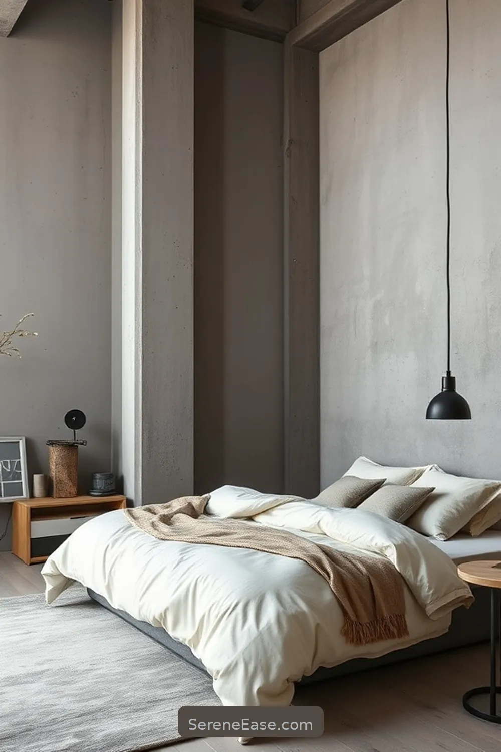 23 Ways to Achieve Monochromatic Industrial Style in Your Bedroom 2 Choose a Neutral Color Palette for 23 Ways to Achieve Monochromatic Industrial Style in Your Bedroom