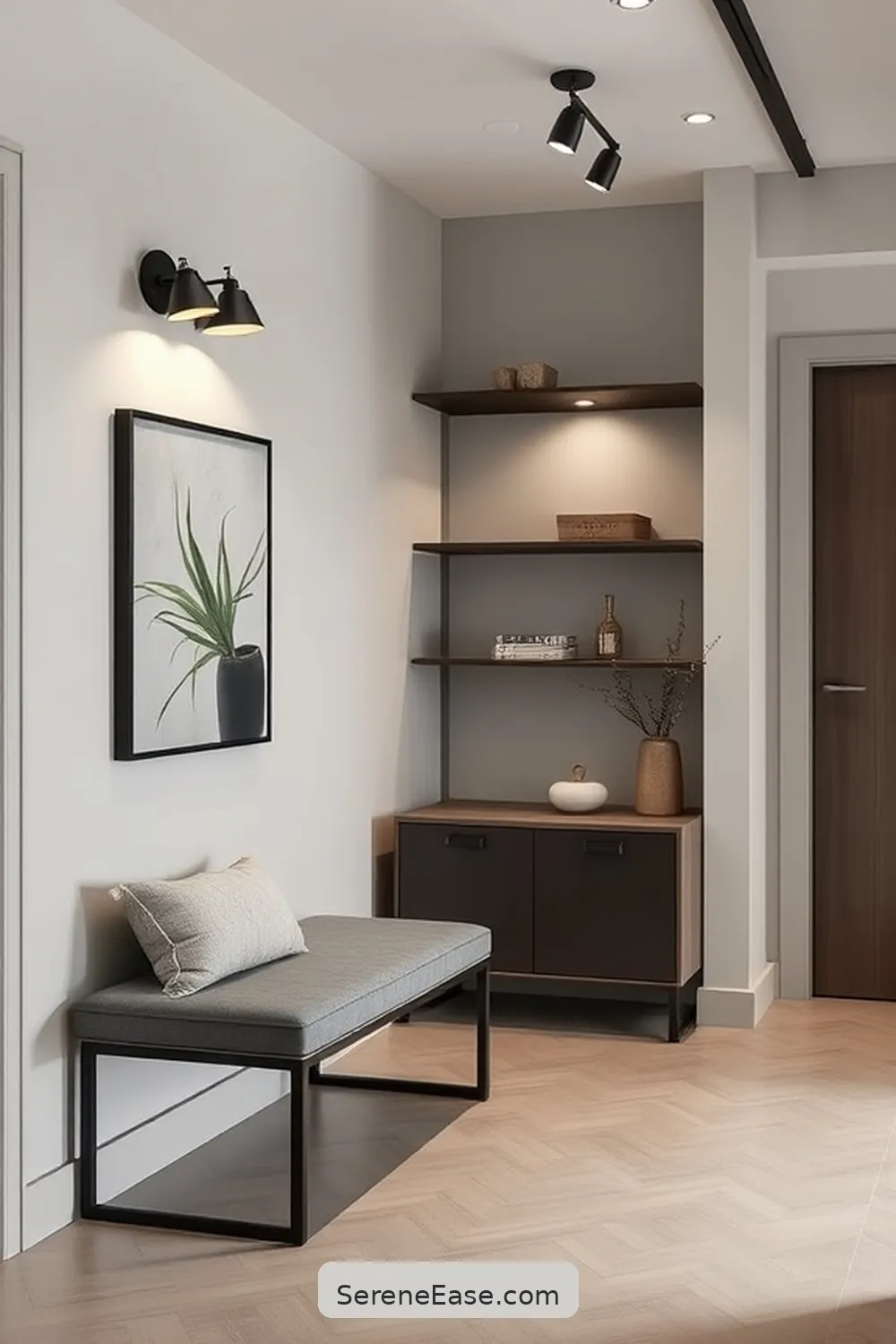 23 Ways to Achieve Monochromatic Industrial Style in Your Entryway 9 Select Minimalist Furniture for 23 Ways to Achieve Monochromatic Industrial Style in Your Entryway