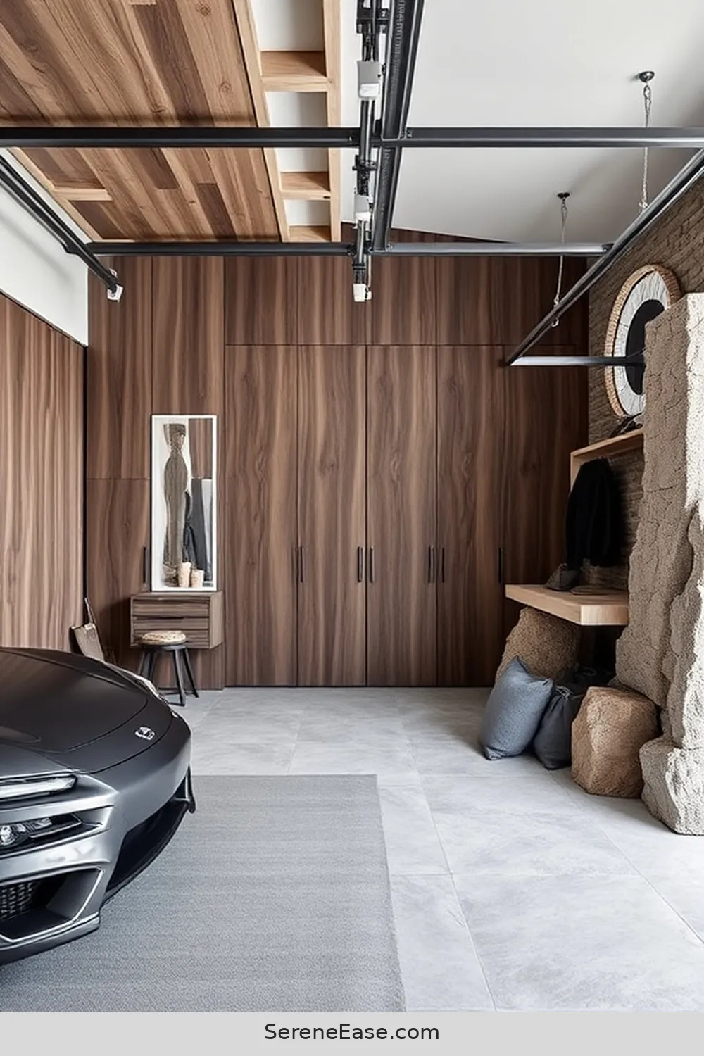23 Ways to Achieve Monochromatic Scandinavian Style in Your Garage 20 Add Textured Elements for 23 Ways to Achieve Monochromatic Scandinavian Style in Your Garage