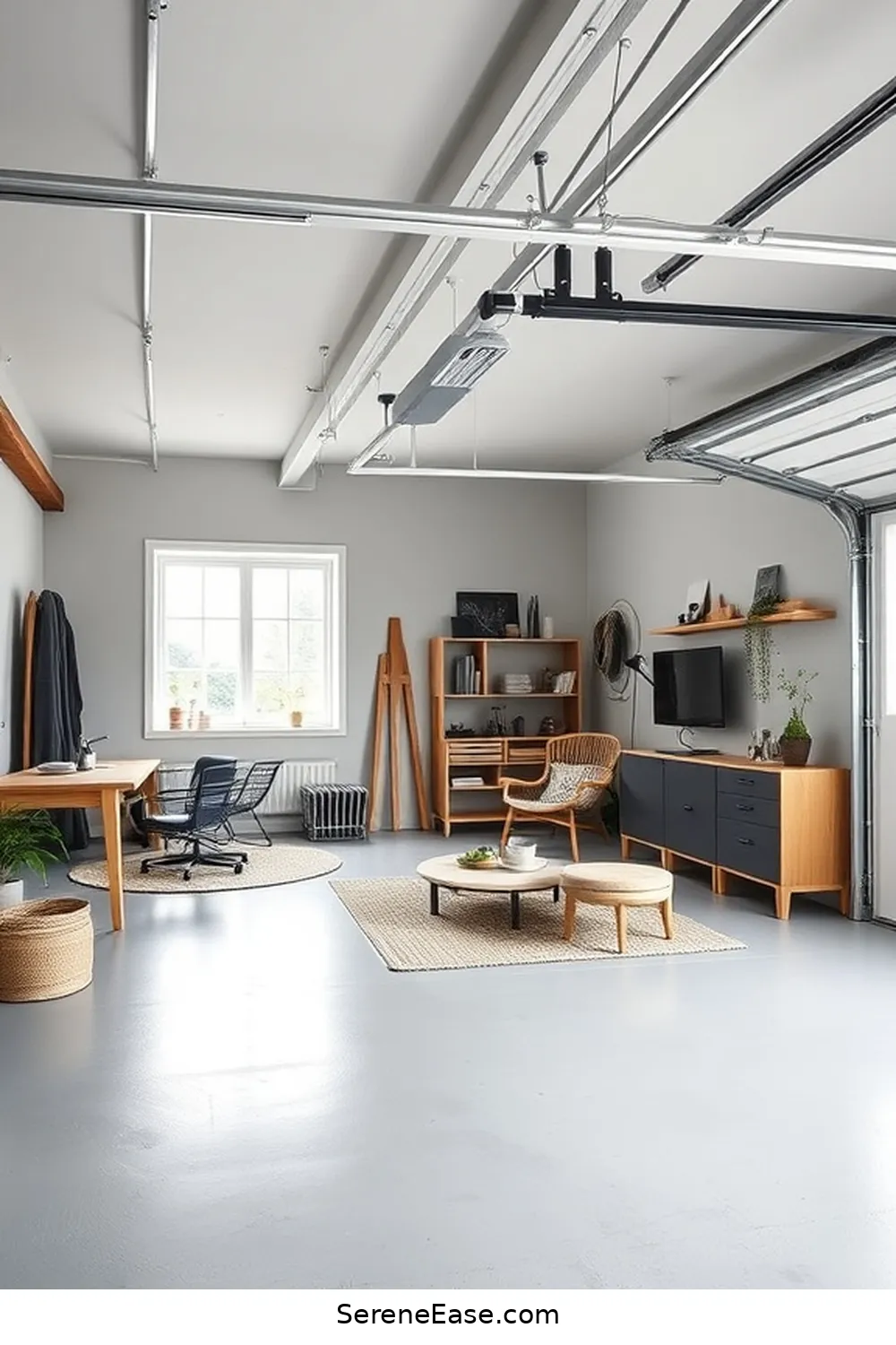 23 Ways to Achieve Monochromatic Scandinavian Style in Your Garage 3 Opt for Simple, Clean Lines for 23 Ways to Achieve Monochromatic Scandinavian Style in Your Garage