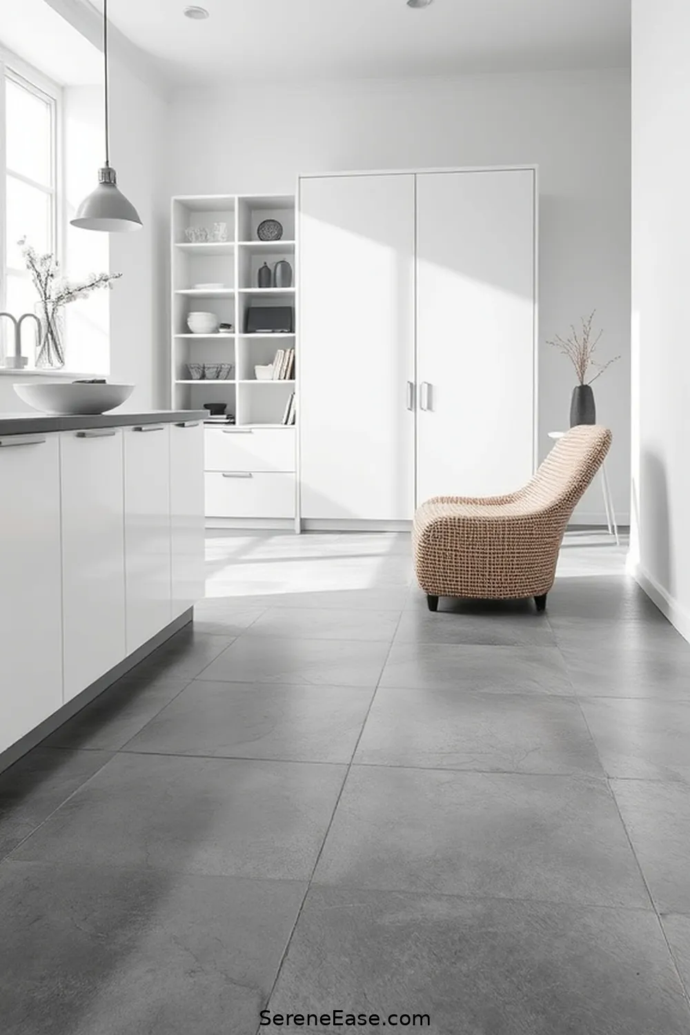 23 Ways to Achieve Monochromatic Scandinavian Style in Your Garage 12 Select Monochromatic Flooring for 23 Ways to Achieve Monochromatic Scandinavian Style in Your Garage