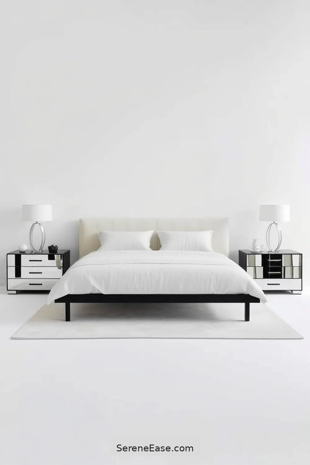 23 Ways to Achieve a Monochromatic Bedroom in Minimalist Style 5 Select Simple Furniture Designs for 23 Ways to Achieve a Monochromatic Bedroom in Minimalist Style