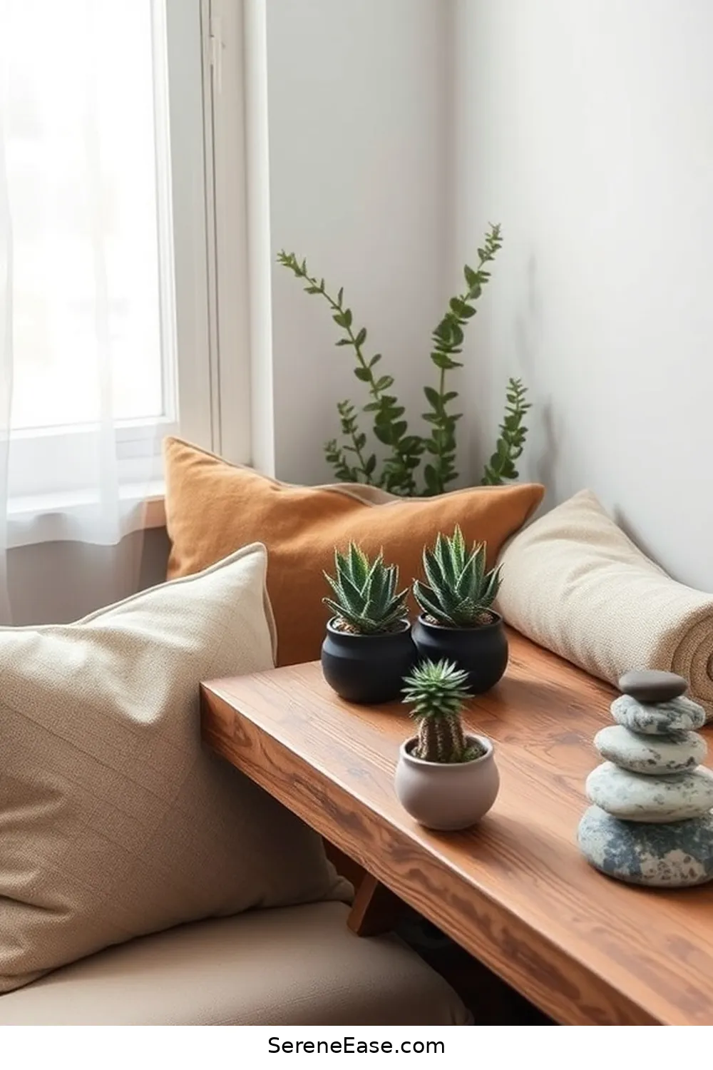 23 Ways to Incorporate Earth Tones in Minimalist Home Office Style 23 Create a Zen Corner With Natural Elements for 23 Ways to Incorporate Earth Tones in Minimalist Home Office Style