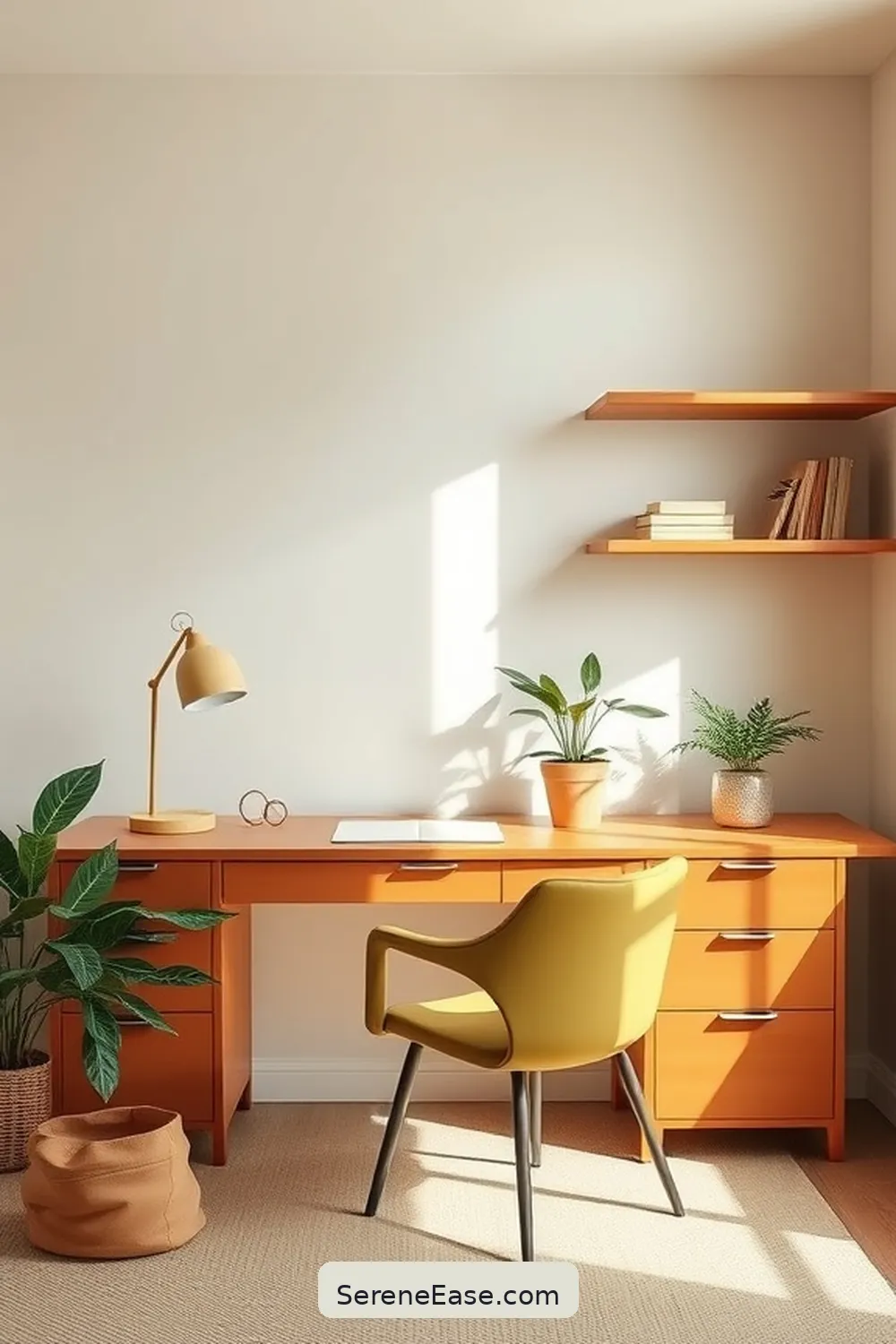 23 Ways to Incorporate Earth Tones in Minimalist Home Office Style 3 Select Earthy Toned Furniture for 23 Ways to Incorporate Earth Tones in Minimalist Home Office Style