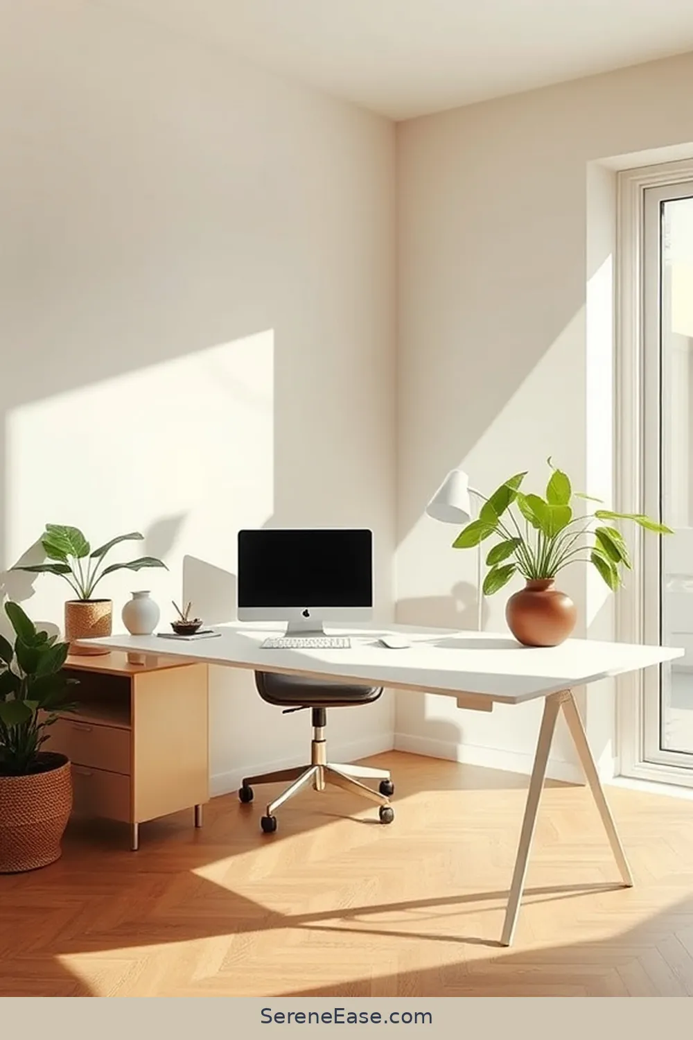 23 Ways to Incorporate Earth Tones in Minimalist Home Office Style 9 Utilize Natural Light Effectively for 23 Ways to Incorporate Earth Tones in Minimalist Home Office Style