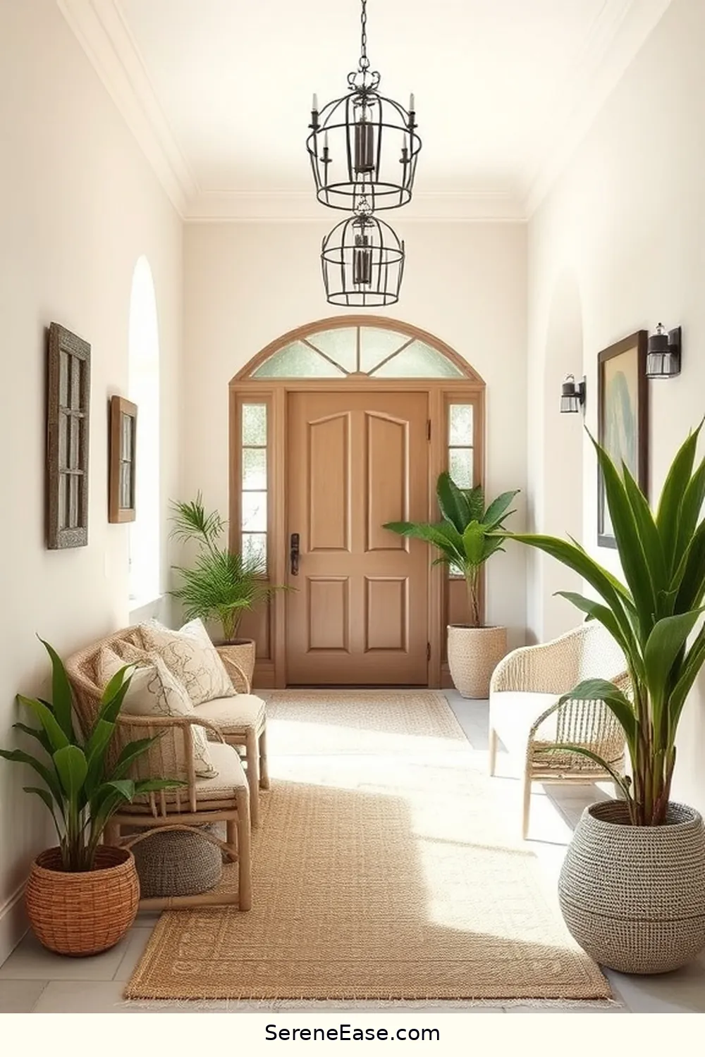 23 Ways to Incorporate Earth Tones in a Coastal Style Entryway 2 Choose a Neutral Color Palette for 23 Ways to Incorporate Earth Tones in a Coastal Style Entryway