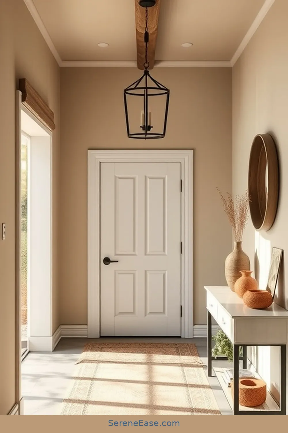 23 Ways to Incorporate Earth Tones in a Coastal Style Entryway 6 Select Earthy Paint Colors for 23 Ways to Incorporate Earth Tones in a Coastal Style Entryway