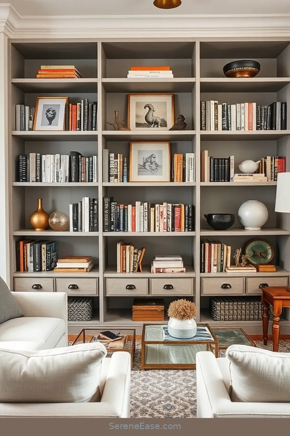 23 Ways to Incorporate Metallic Accents in a Modern Farmhouse Library Style 14 Mixing Metals for a Layered Look for 23 Ways to Incorporate Metallic Accents in a Modern Farmhouse Library Style