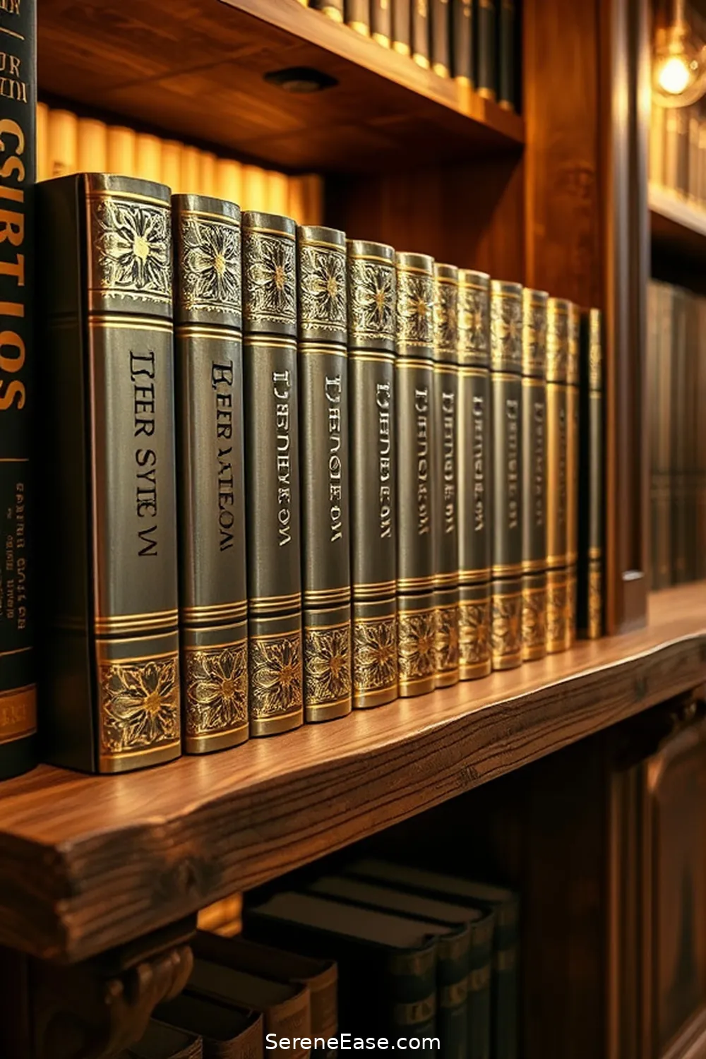 23 Ways to Incorporate Metallic Accents in a Modern Farmhouse Library Style 19 Stylish Metallic Book Covers for 23 Ways to Incorporate Metallic Accents in a Modern Farmhouse Library Style