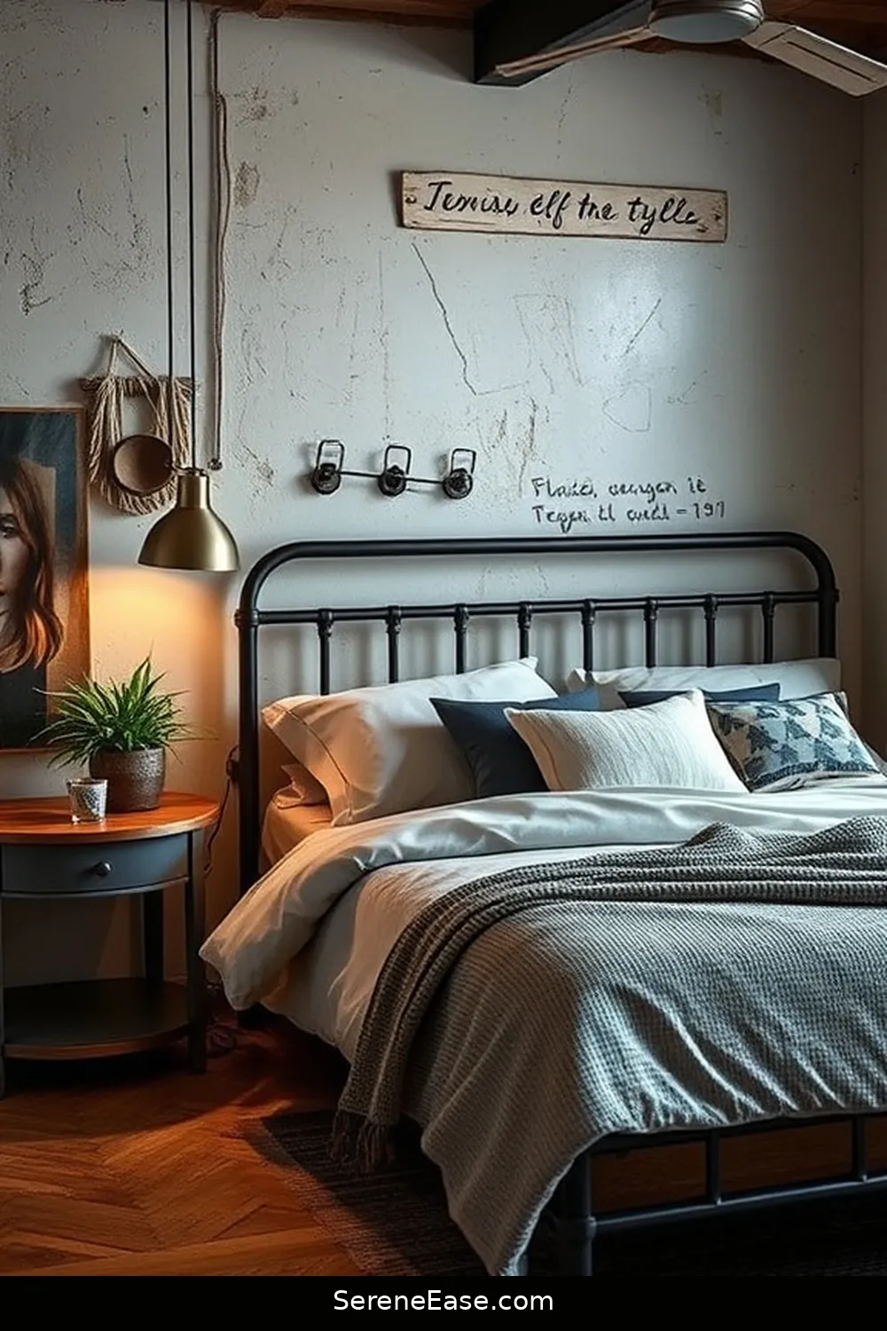 23 Ways to Incorporate Neutral Tones in Industrial Style Bedrooms 10 Mix Metals With Soft Colors for 23 Ways to Incorporate Neutral Tones in Industrial Style Bedrooms