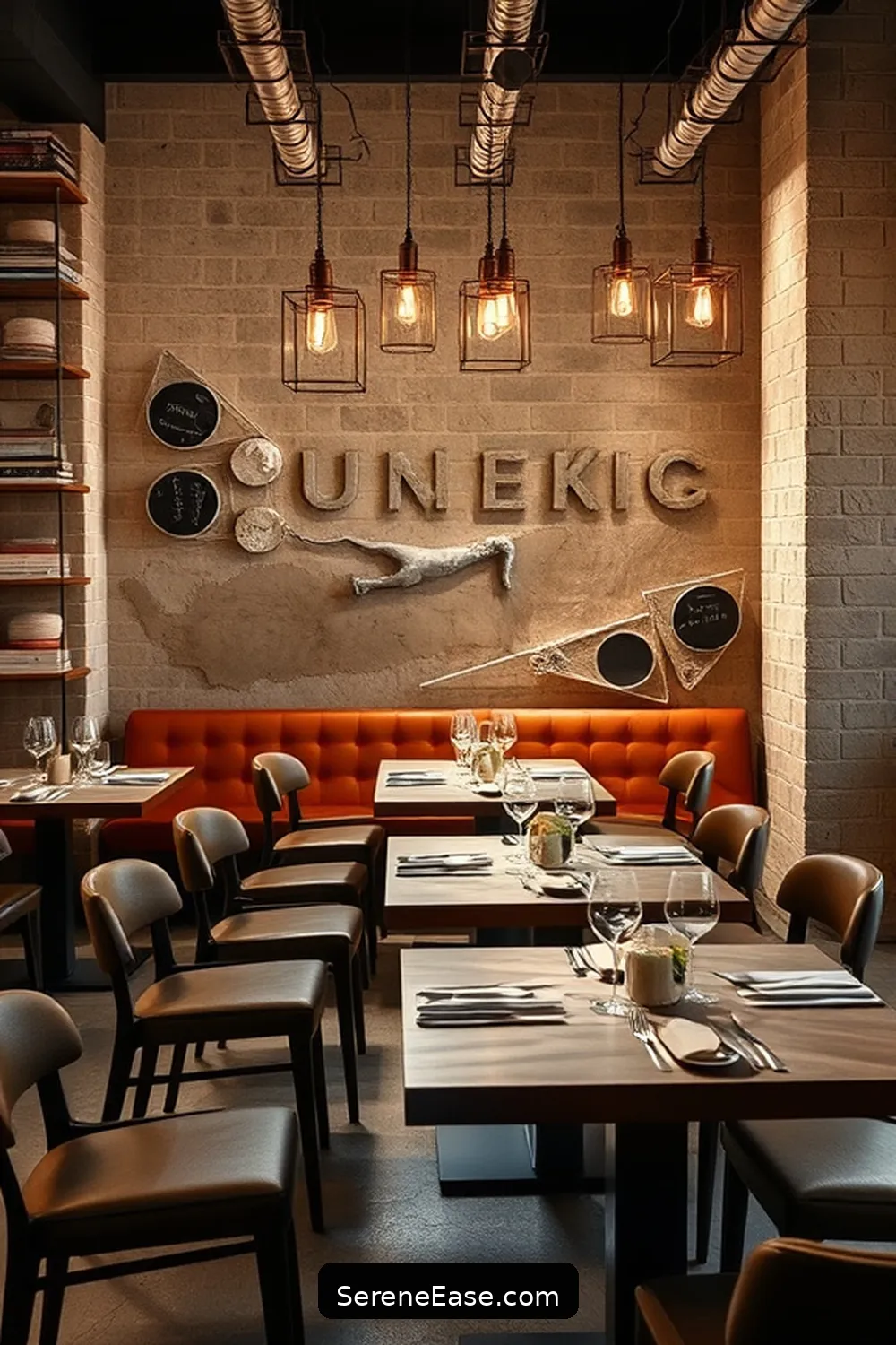23 Ways to Use Earth Tones in Industrial Dining Room Style 6 Opt for Stone Accents for 23 Ways to Use Earth Tones in Industrial Dining Room Style