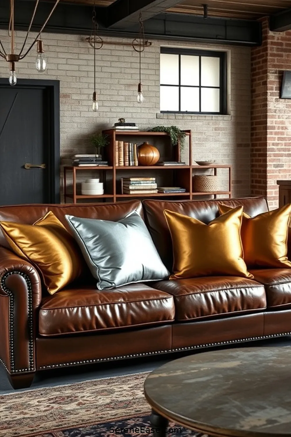 24 Stunning Metallic Accents for Your Industrial Style Living Room 10 Metallic Throw Pillows for 24 Stunning Metallic Accents for Your Industrial Style Living Room