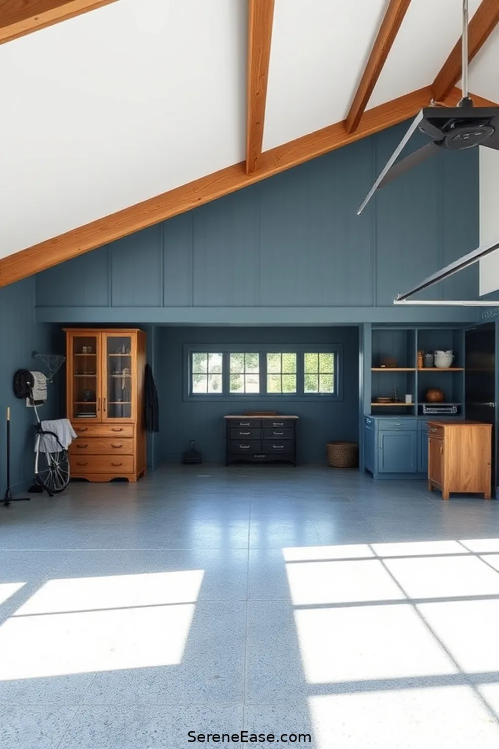 24 Ways to Achieve Monochromatic Garage in Modern Farmhouse Style 2 Choose a Base Color for 24 Ways to Achieve Monochromatic Garage in Modern Farmhouse Style