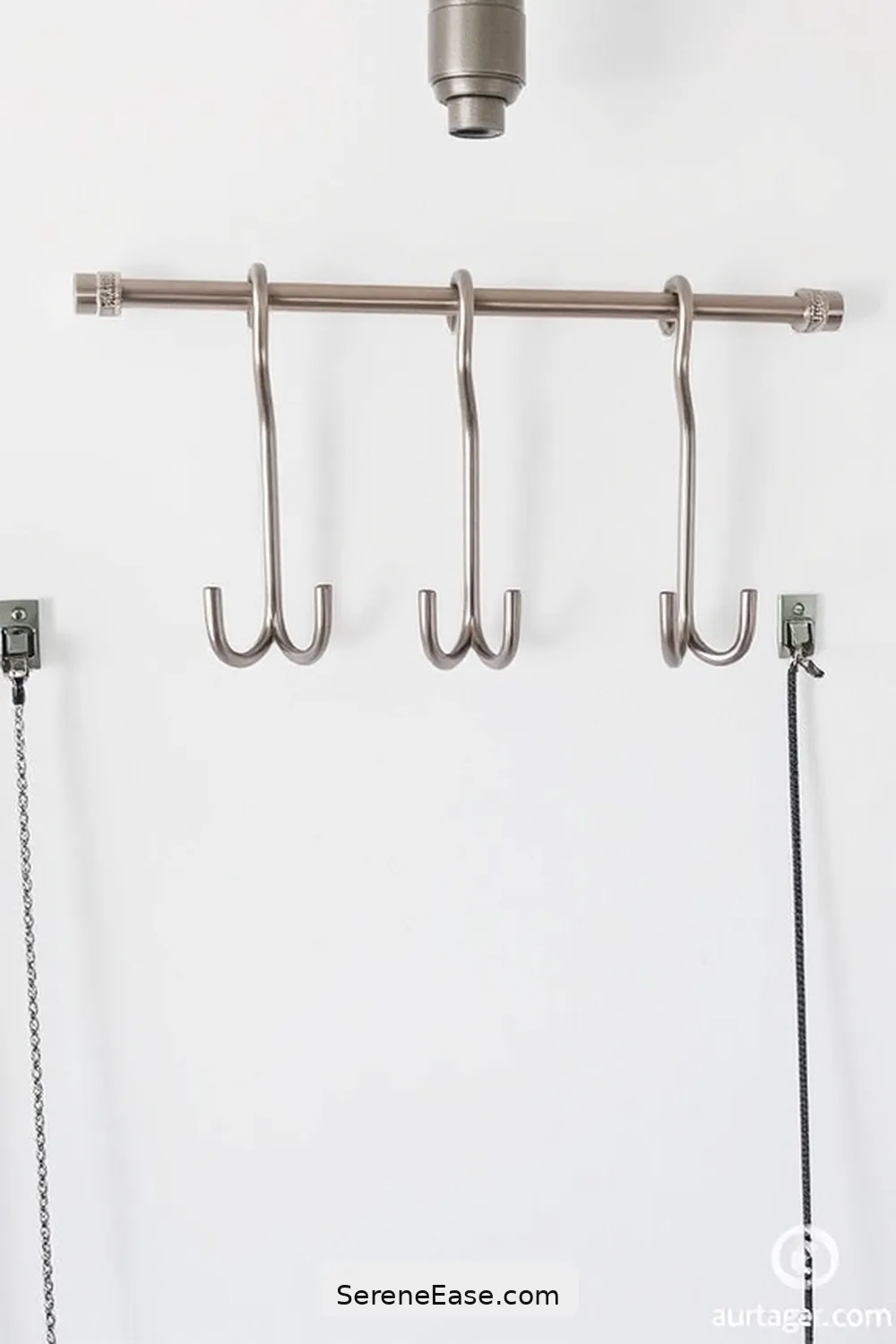 24 Ways to Add Metallic Accents in a Minimalist Garage Style 18 Stainless Steel Hooks for 24 Ways to Add Metallic Accents in a Minimalist Garage Style