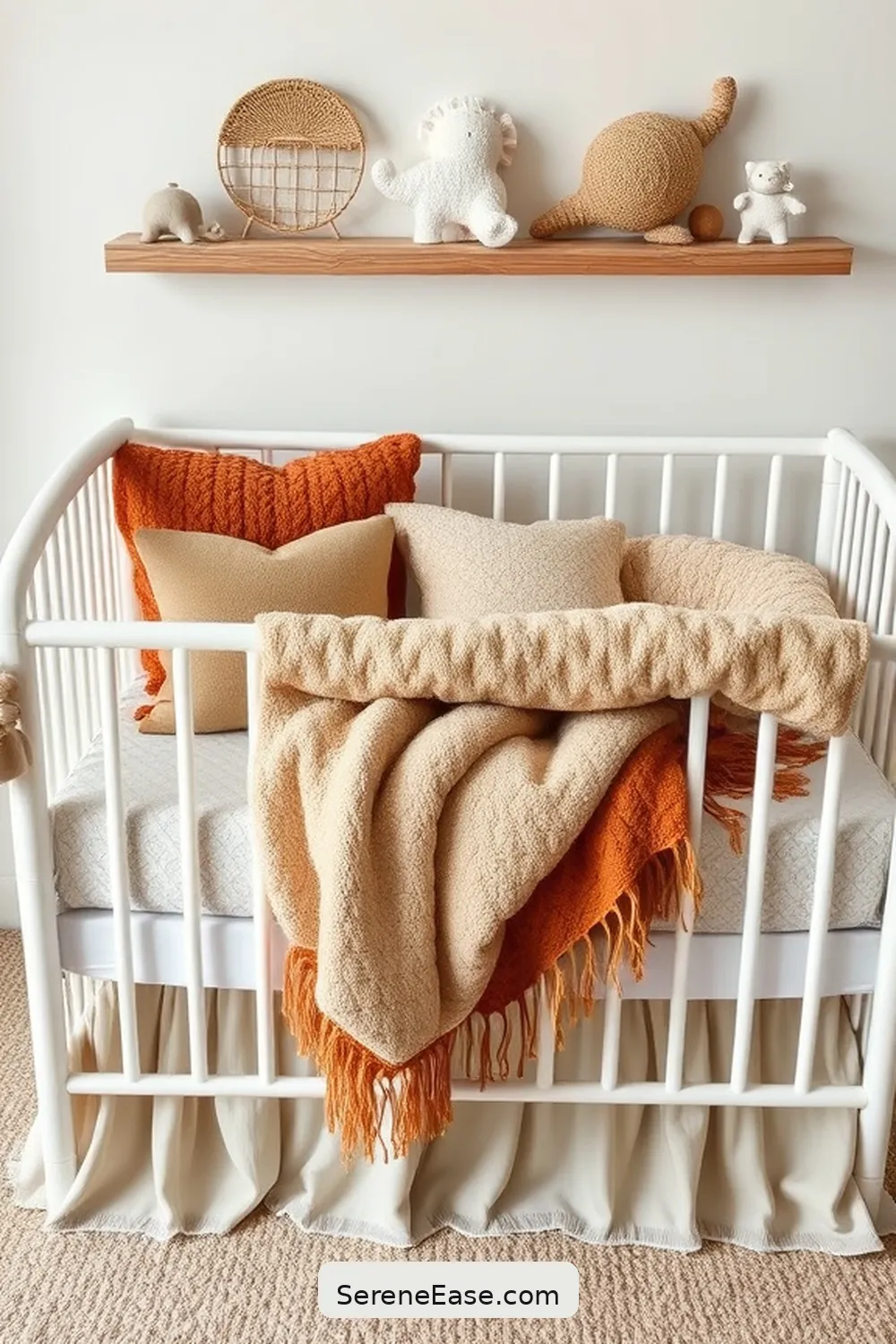 24 Ways to Incorporate Earth Tones in Coastal Nursery Style 7 Select Earth-Toned Bedding for 24 Ways to Incorporate Earth Tones in Coastal Nursery Style