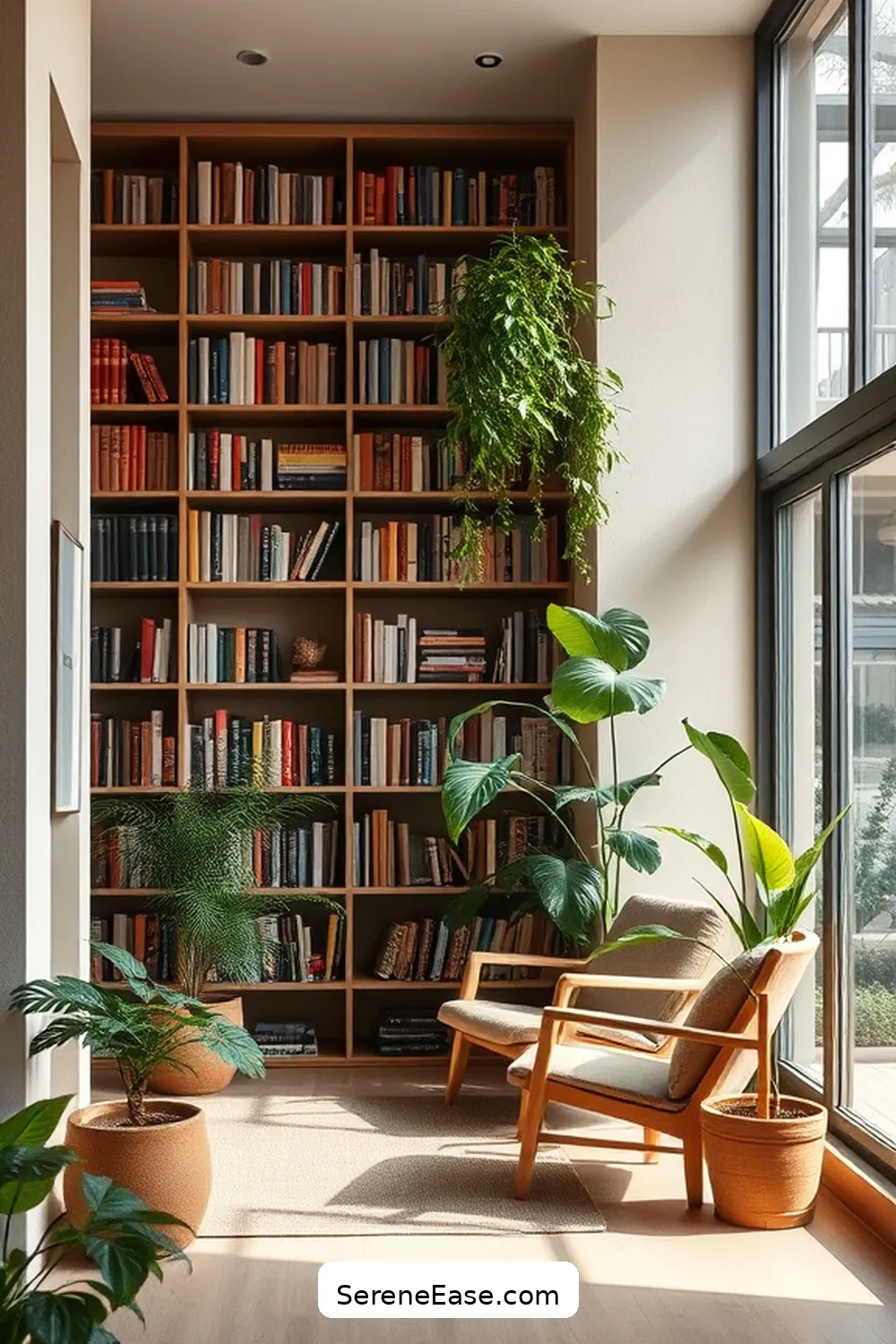 24 Ways to Incorporate Earth Tones in Minimalist Library Style 2 Choose a Neutral Color Palette for 24 Ways to Incorporate Earth Tones in Minimalist Library Style
