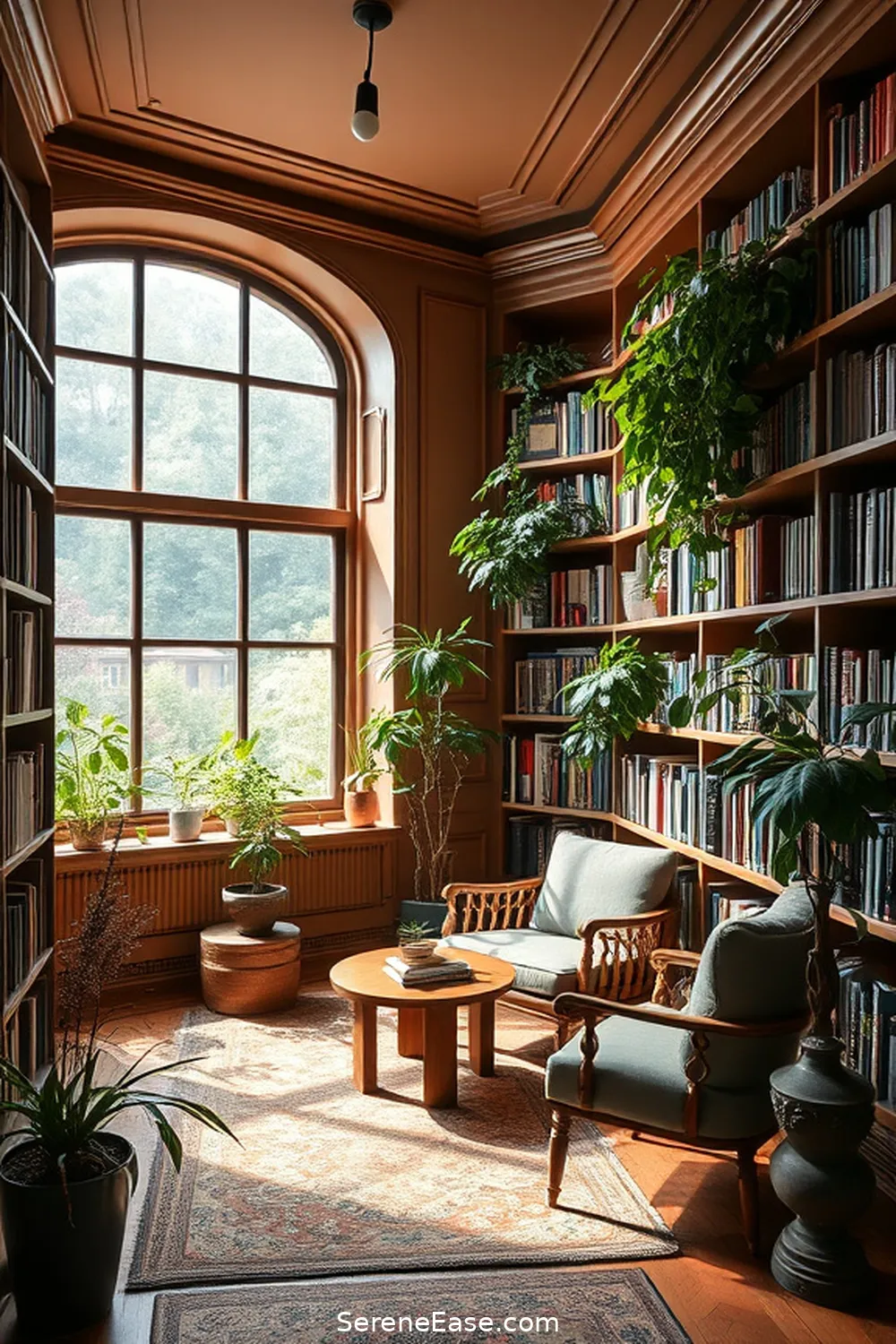 24 Ways to Incorporate Earth Tones in Minimalist Library Style 22 Create a Nature-Inspired Color Scheme for 24 Ways to Incorporate Earth Tones in Minimalist Library Style