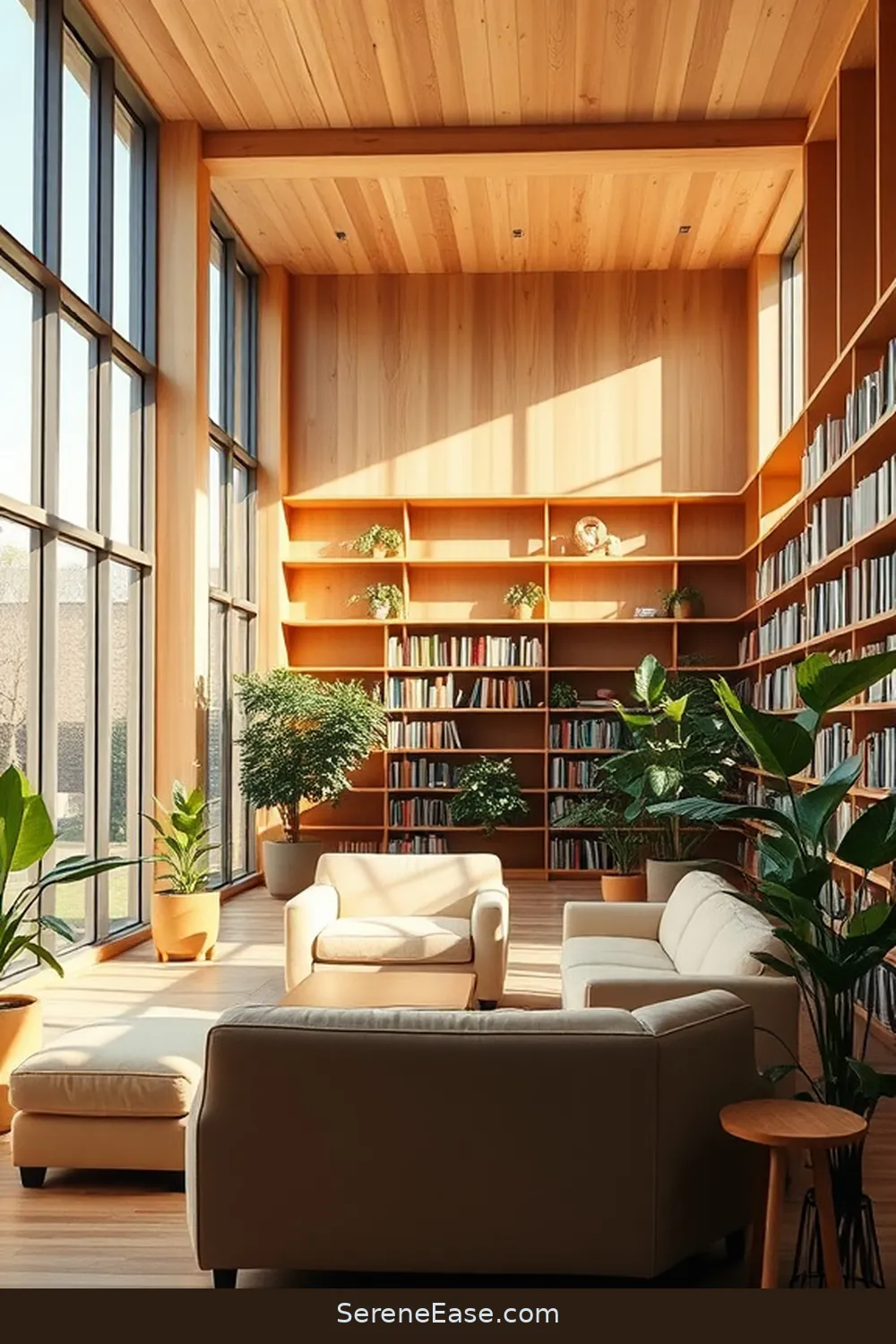 24 Ways to Incorporate Earth Tones in Minimalist Library Style 25 Integrate Natural Light Strategically for 24 Ways to Incorporate Earth Tones in Minimalist Library Style
