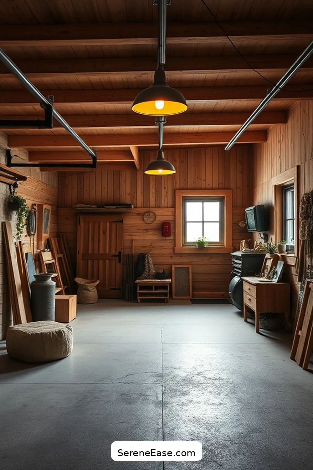 24 Ways to Incorporate Earth Tones in Scandinavian Style Garage 21 Add Warm Lighting Fixtures for 24 Ways to Incorporate Earth Tones in Scandinavian Style Garage