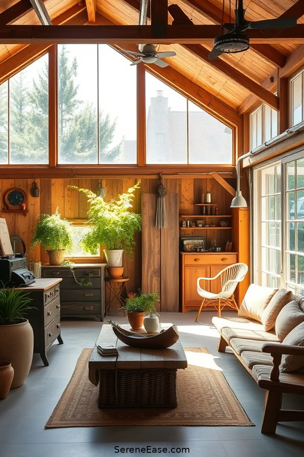 24 Ways to Incorporate Earth Tones in Scandinavian Style Garage 22 Utilize Vintage or Reclaimed Pieces for 24 Ways to Incorporate Earth Tones in Scandinavian Style Garage