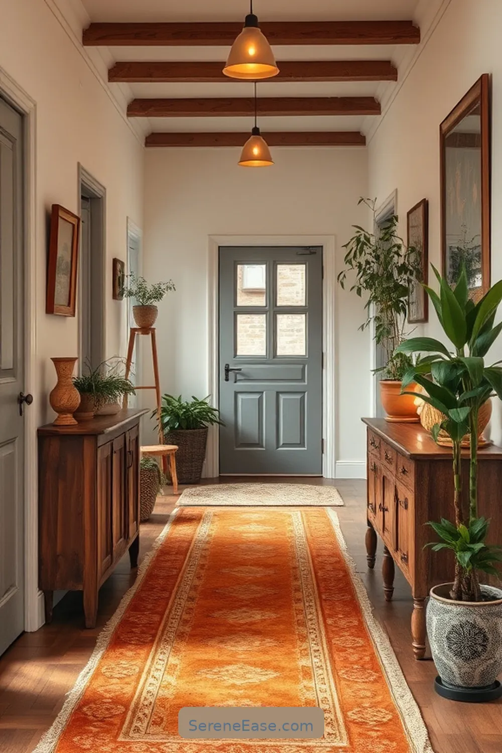 24 Ways to Incorporate Earth Tones in Scandinavian Style Hallways 17 Include Vintage Earthy Decor for 24 Ways to Incorporate Earth Tones in Scandinavian Style Hallways