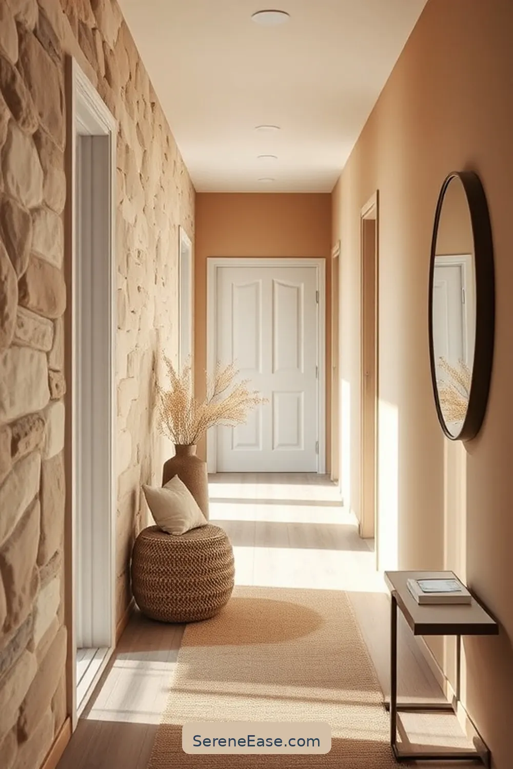 24 Ways to Incorporate Earth Tones in Scandinavian Style Hallways 10 Integrate Stone Accents for 24 Ways to Incorporate Earth Tones in Scandinavian Style Hallways