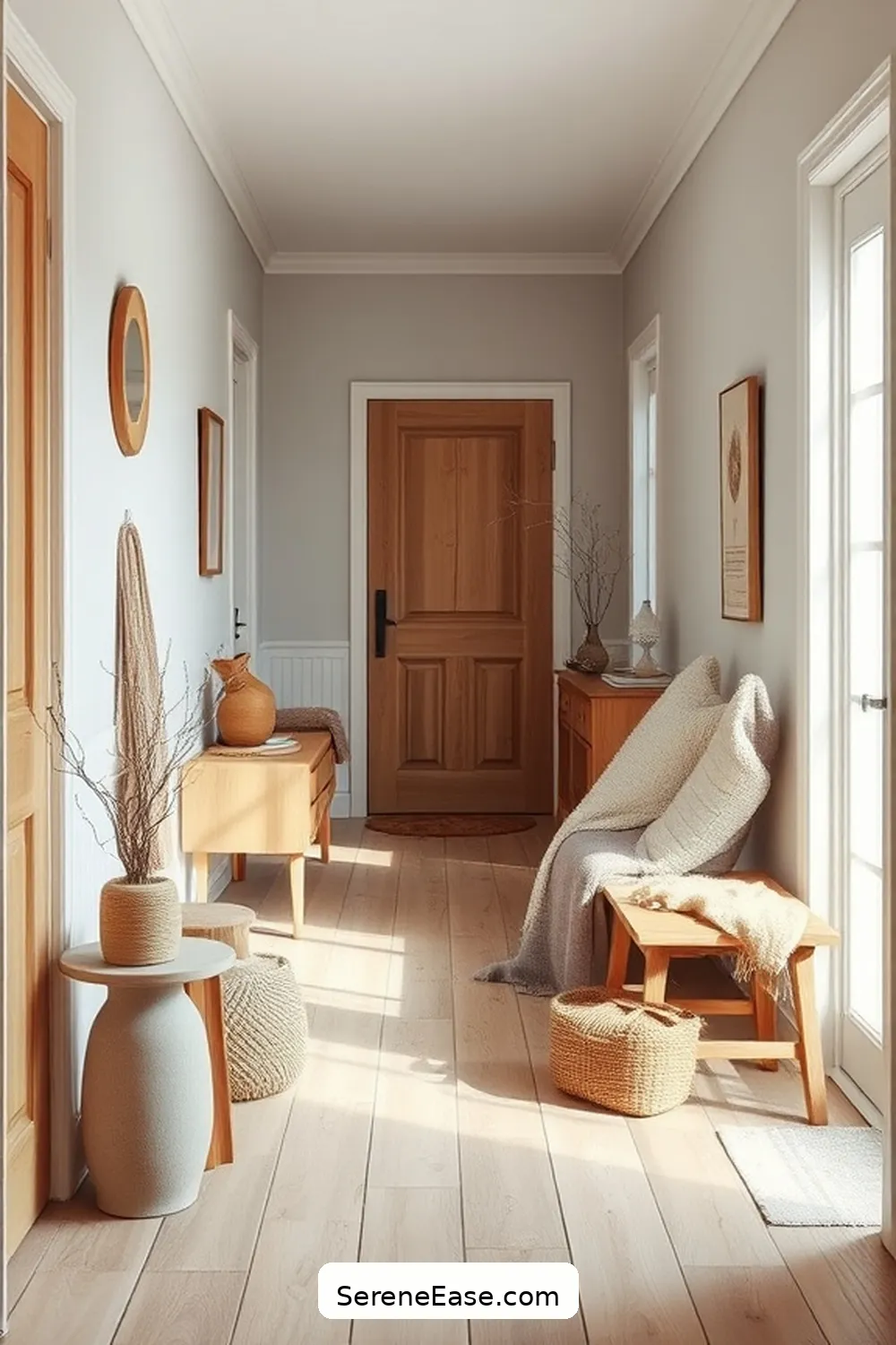 24 Ways to Incorporate Earth Tones in Scandinavian Style Hallways 22 Select Functional Furniture in Earth Tones for 24 Ways to Incorporate Earth Tones in Scandinavian Style Hallways