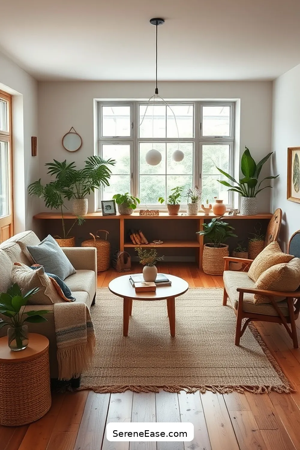 24 Ways to Incorporate Earth Tones in a Scandinavian Style Living Room 3 Use Natural Materials for 24 Ways to Incorporate Earth Tones in a Scandinavian Style Living Room