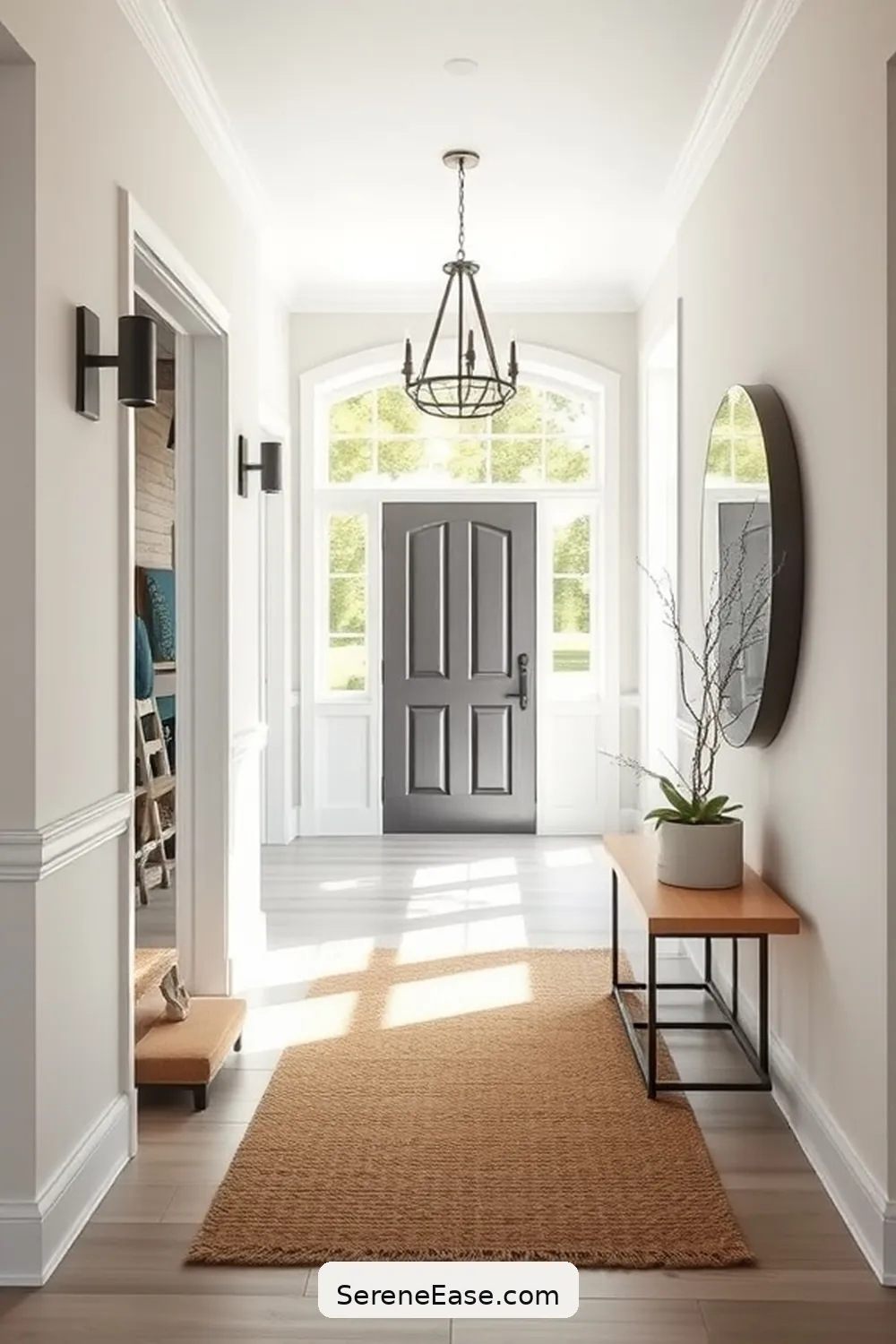 24 Ways to Incorporate Neutral Tones in a Modern Farmhouse Entryway Style 2 Choose a Soft Neutral Paint Color for Walls for 24 Ways to Incorporate Neutral Tones in a Modern Farmhouse Entryway Style