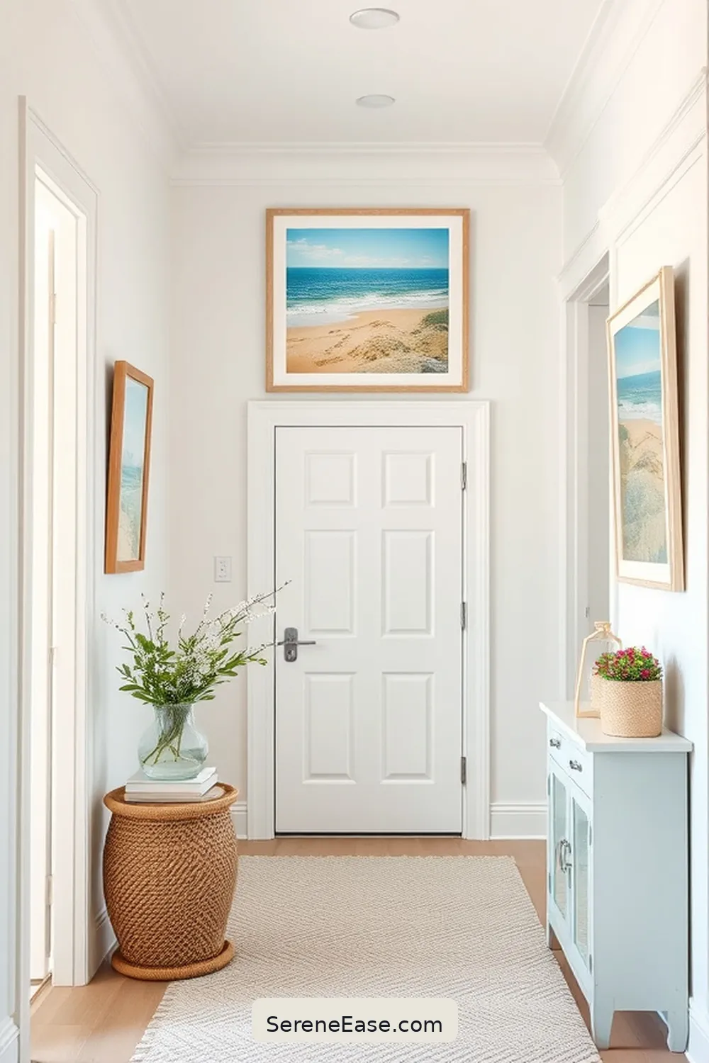 24 Ways to Incorporate Pastels in Your Coastal Entryway Style 23 Add Pastel Picture Frames for 24 Ways to Incorporate Pastels in Your Coastal Entryway Style