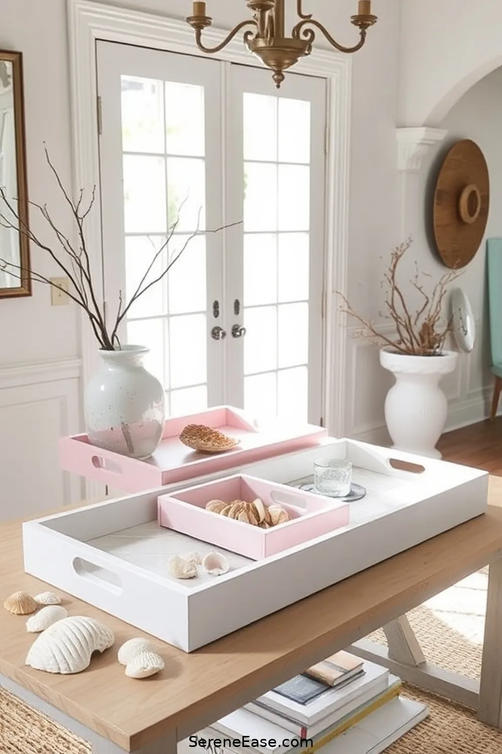 24 Ways to Incorporate Pastels in Your Coastal Entryway Style 18 Choose Pastel Decorative Trays for 24 Ways to Incorporate Pastels in Your Coastal Entryway Style