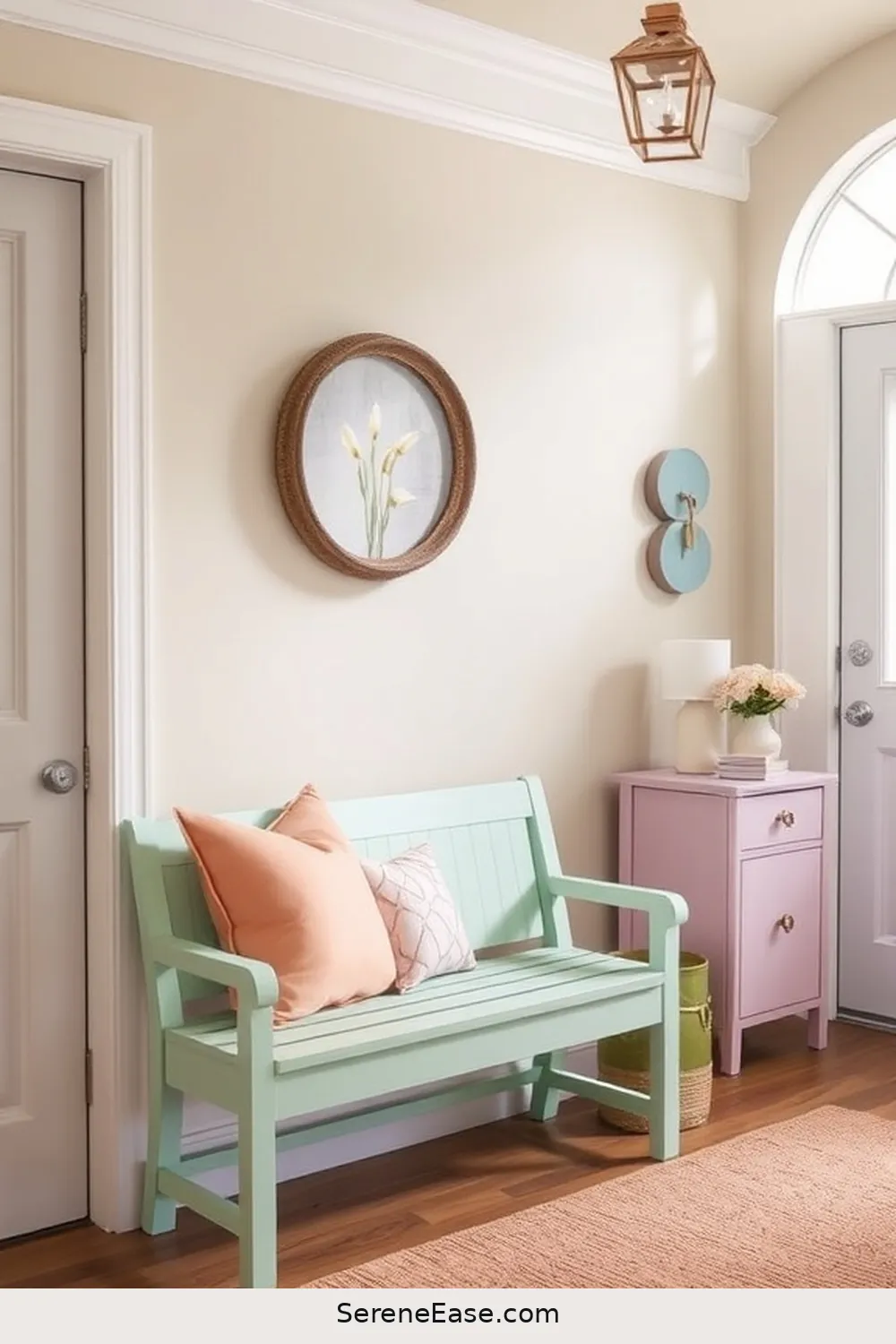 24 Ways to Incorporate Pastels in Your Coastal Entryway Style 4 Incorporate Pastel Furniture Pieces for 24 Ways to Incorporate Pastels in Your Coastal Entryway Style