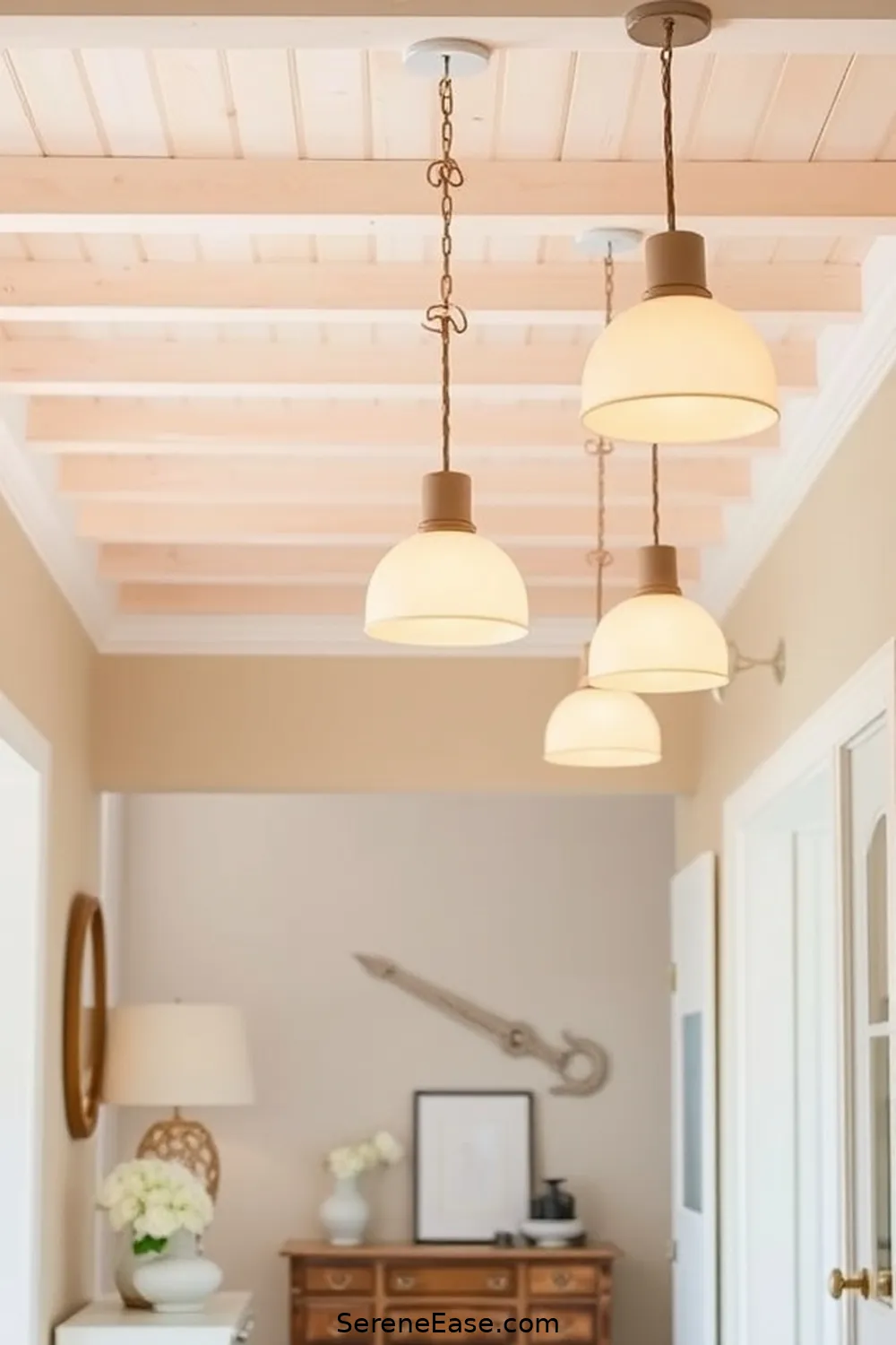 24 Ways to Incorporate Pastels in Your Coastal Entryway Style 12 Incorporate Pastel Lighting Fixtures for 24 Ways to Incorporate Pastels in Your Coastal Entryway Style