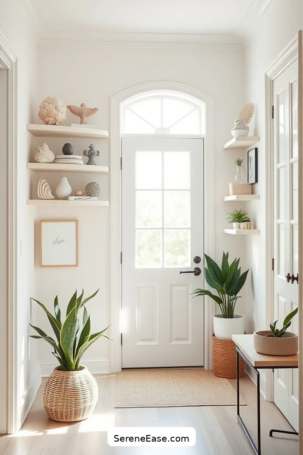 24 Ways to Incorporate Pastels in Your Coastal Entryway Style 8 Install Pastel Wall Shelves for 24 Ways to Incorporate Pastels in Your Coastal Entryway Style