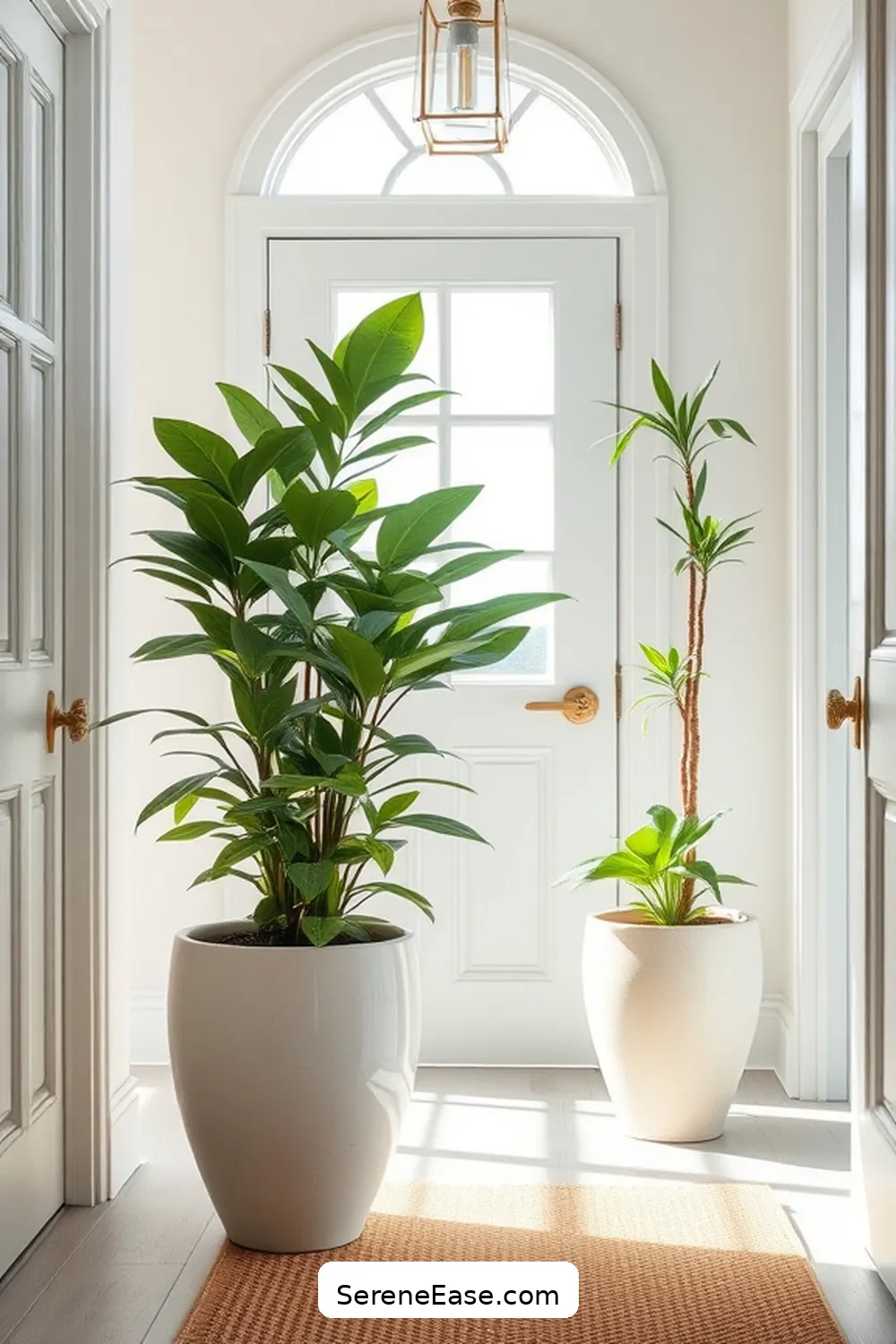 24 Ways to Incorporate Pastels in Your Coastal Entryway Style 11 Use Pastel Planters for Indoor Plants for 24 Ways to Incorporate Pastels in Your Coastal Entryway Style