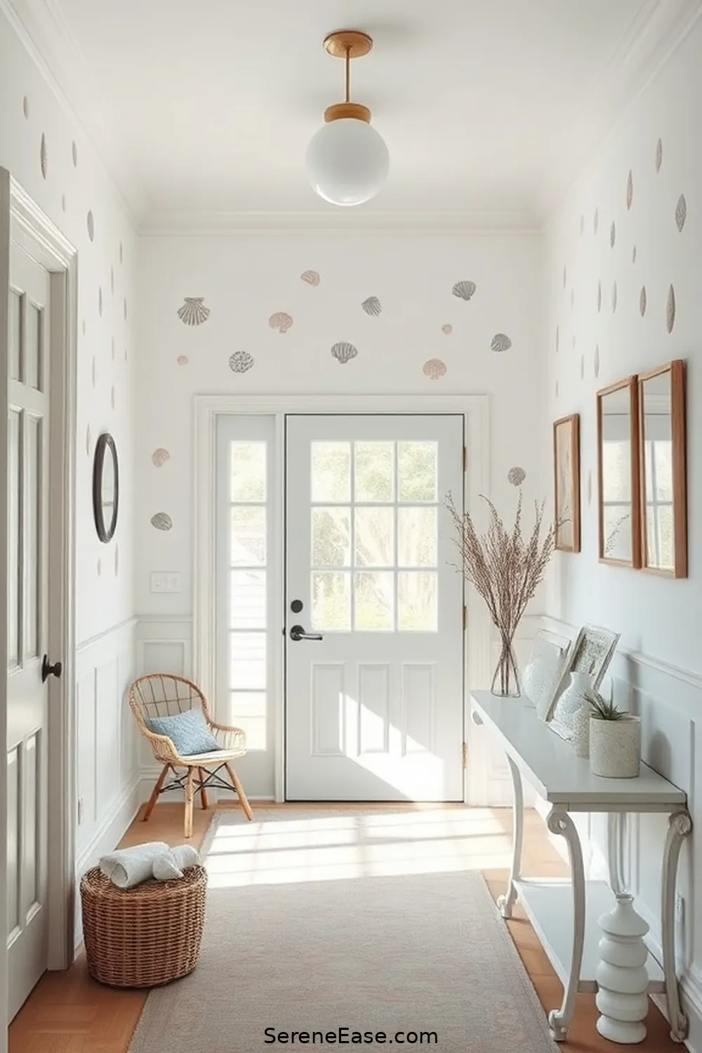 24 Ways to Incorporate Pastels in Your Coastal Entryway Style 17 Use Pastel Wall Decals or Stickers for 24 Ways to Incorporate Pastels in Your Coastal Entryway Style