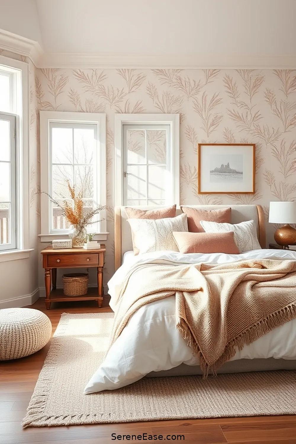24 Ways to Incorporate Pastels in a Modern Farmhouse Bedroom Style 8 Accent Walls With Pastel Wallpaper for 24 Ways to Incorporate Pastels in a Modern Farmhouse Bedroom Style