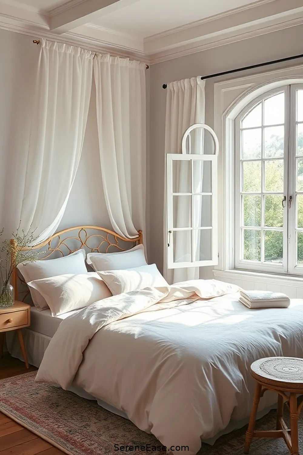 24 Ways to Incorporate Pastels in a Modern Farmhouse Bedroom Style 9 Pastel Curtains for a Light Touch for 24 Ways to Incorporate Pastels in a Modern Farmhouse Bedroom Style