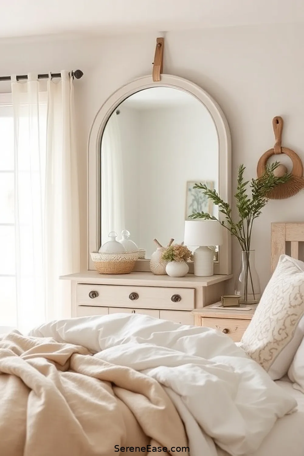 24 Ways to Incorporate Pastels in a Modern Farmhouse Bedroom Style 14 Pastel Mirrors for Brightening Spaces for 24 Ways to Incorporate Pastels in a Modern Farmhouse Bedroom Style