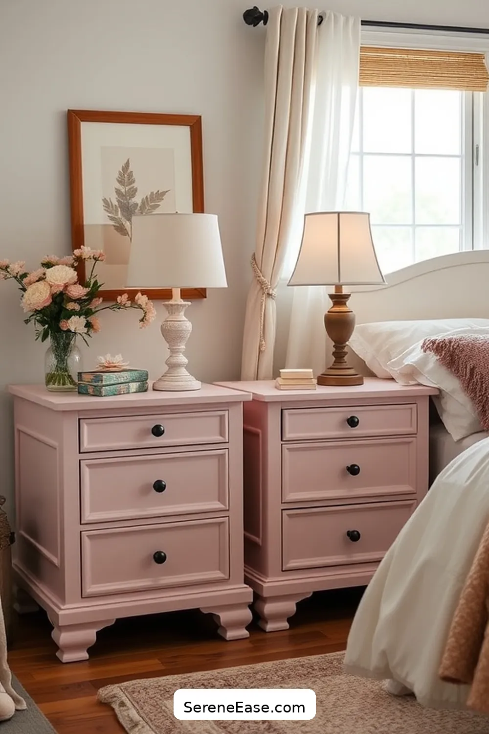 24 Ways to Incorporate Pastels in a Modern Farmhouse Bedroom Style 23 Pastel Nightstands to Elevate Style for 24 Ways to Incorporate Pastels in a Modern Farmhouse Bedroom Style