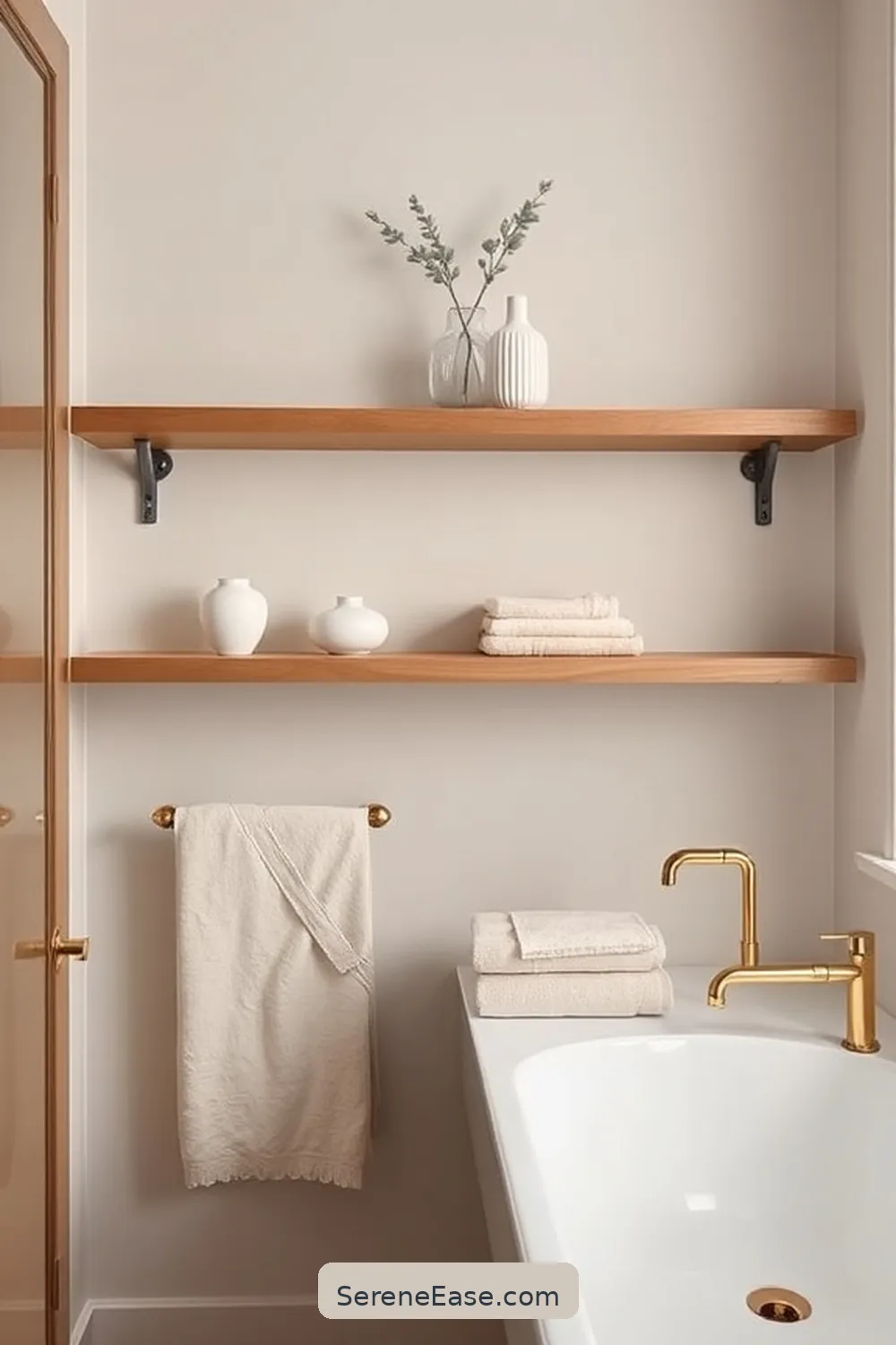 24 Ways to Use Neutral Tones in Scandinavian Style Bathrooms 14 Choose Simple, Elegant Accessories for 24 Ways to Use Neutral Tones in Scandinavian Style Bathrooms