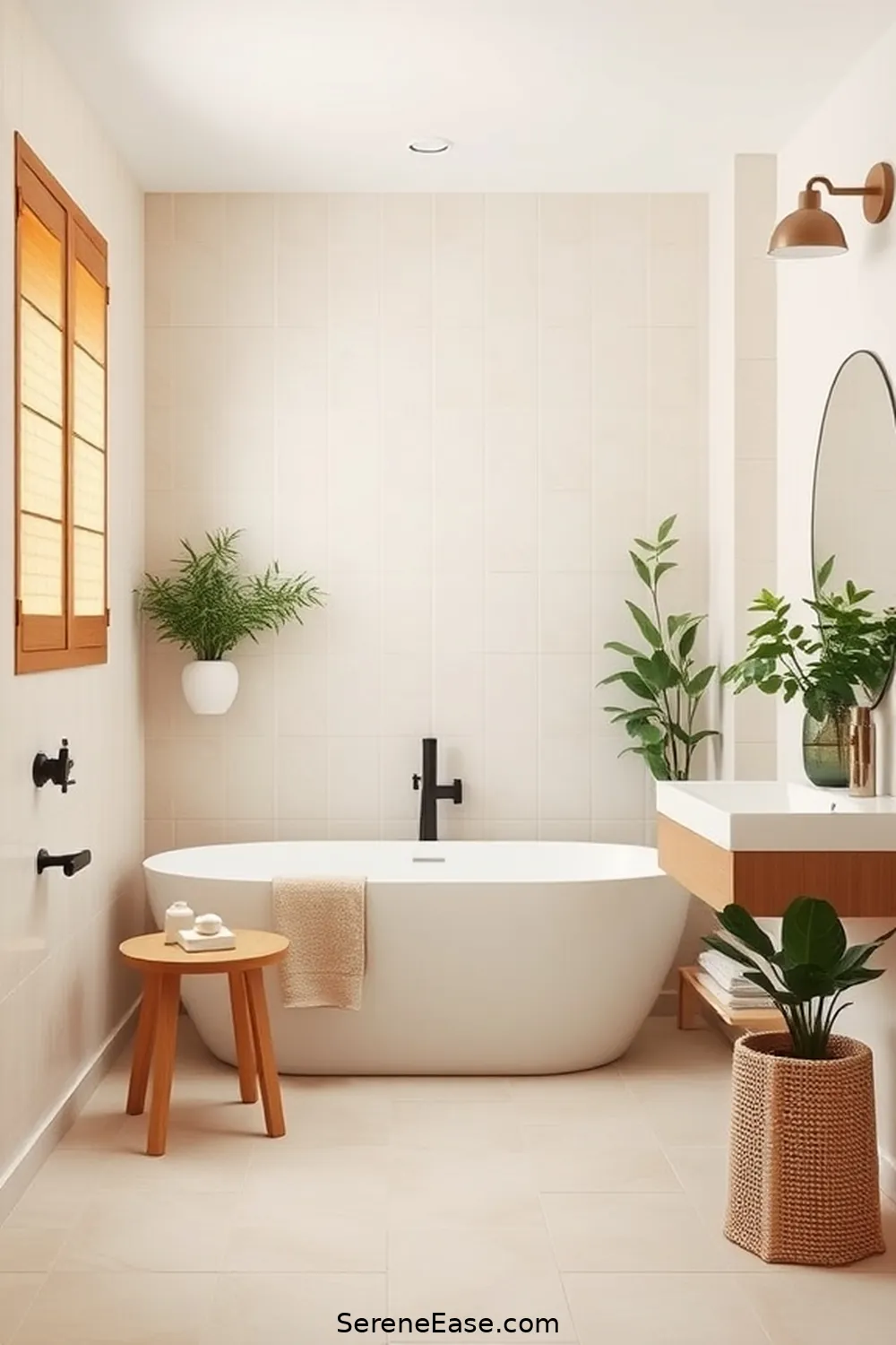 24 Ways to Use Neutral Tones in Scandinavian Style Bathrooms 2 Choose a Soft Neutral Color Palette for 24 Ways to Use Neutral Tones in Scandinavian Style Bathrooms