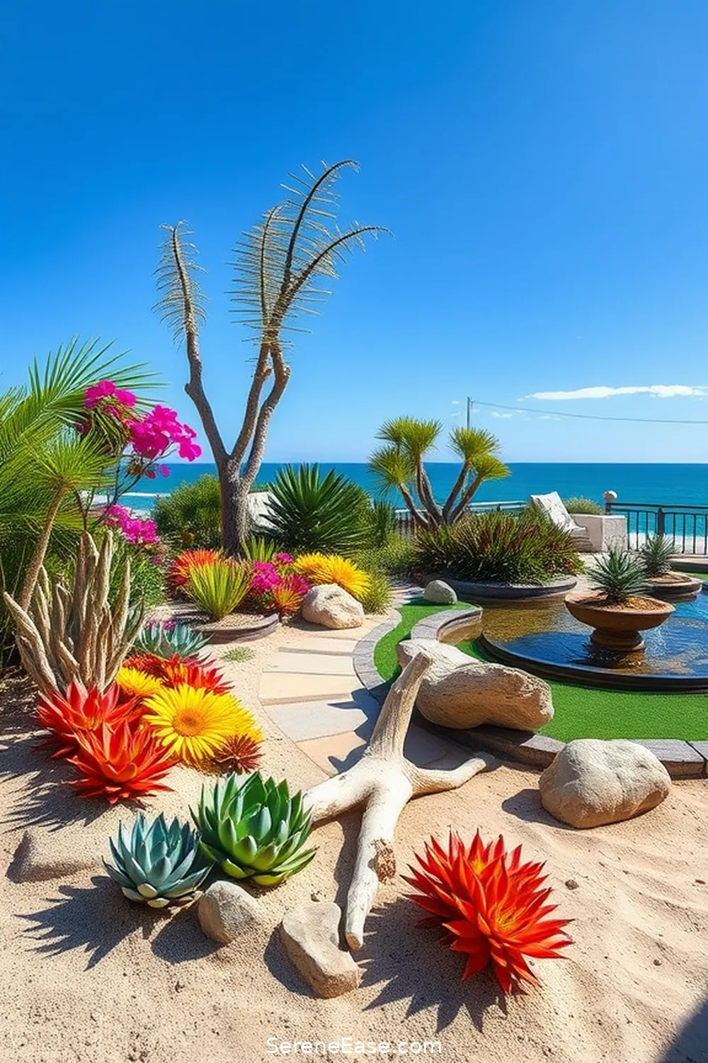 25 Bold and Bright Coastal Style Ideas for Your Garage 20 Create a Coastal Garden Space for 25 Bold and Bright Coastal Style Ideas for Your Garage