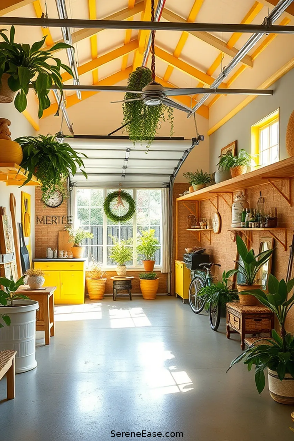 25 Bold and Bright Coastal Style Ideas for Your Garage 8 Use Bright Yellow Accents for 25 Bold and Bright Coastal Style Ideas for Your Garage