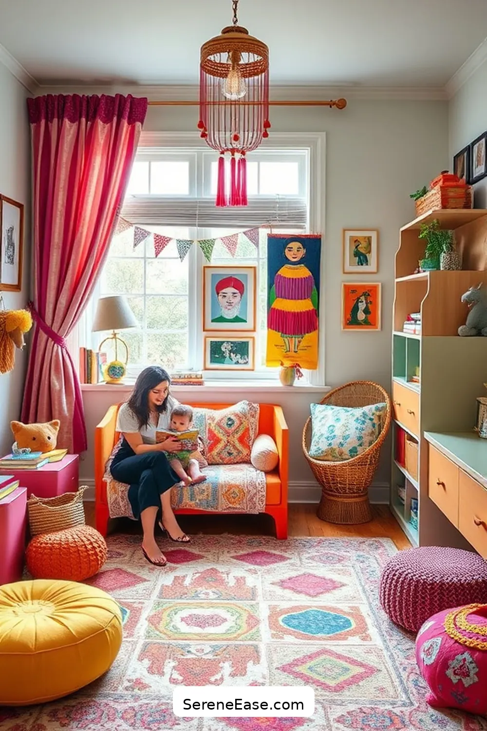 25 Essential Elements for a Bold Bright Bohemian Nursery Style 20 Multi-functional Furniture for 25 Essential Elements for a Bold Bright Bohemian Nursery Style