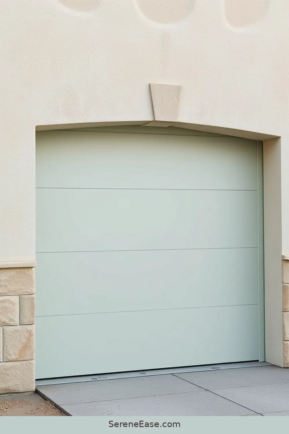 25 Monochromatic Coastal Style Ideas for Your Garage 22 Monochromatic Garage Doors for Cohesion for 25 Monochromatic Coastal Style Ideas for Your Garage