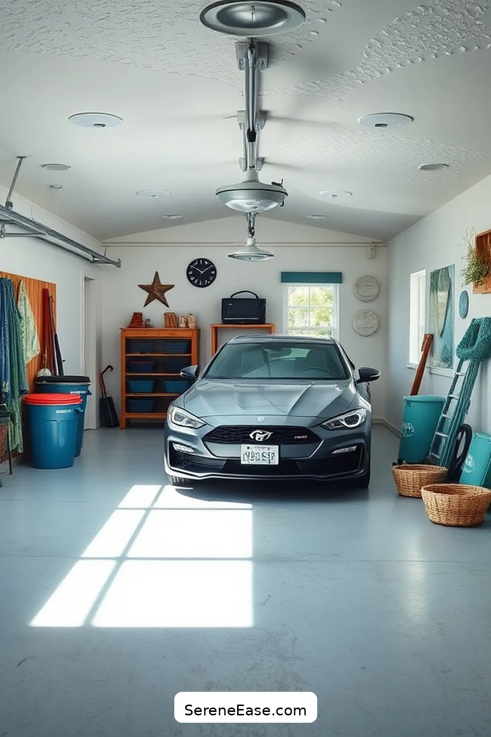 25 Monochromatic Coastal Style Ideas for Your Garage 13 Sea Glass Decor for a Unique Twist for 25 Monochromatic Coastal Style Ideas for Your Garage